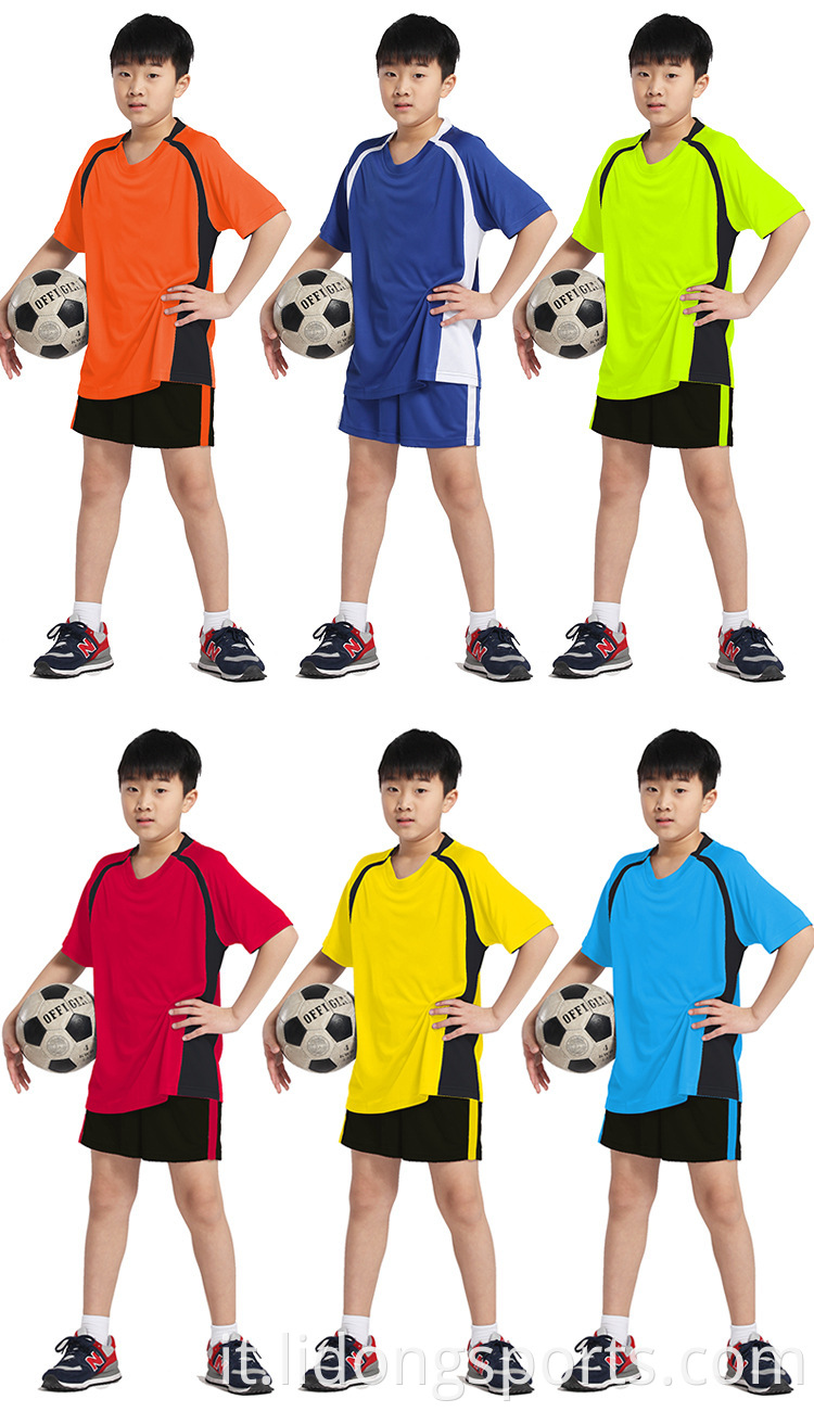 Uniformi da calcio all'ingrosso kit maglia da calcio calcio di calcio
